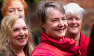 Women With Latitude Choir performing live